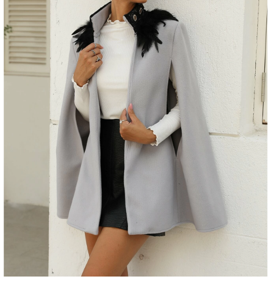 Manteau cape Diane