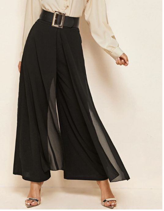 Pantalon avec ceinture Gertrude