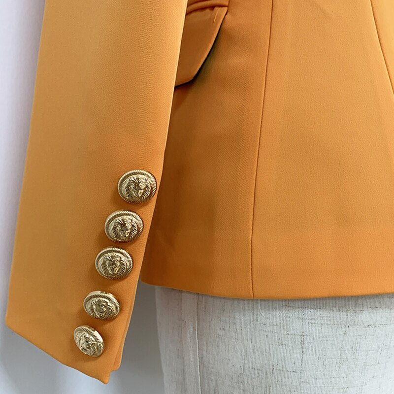 Blazer Baroque Slim avec Boutons De Lion-veste-Adrienne&Sandrine