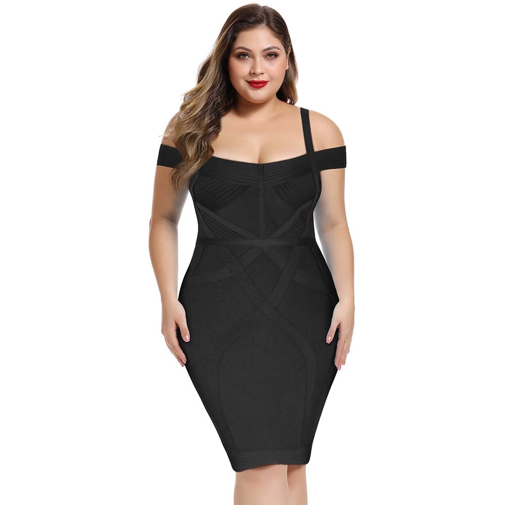 Robe Bandage Destinée Taille XL-3XL